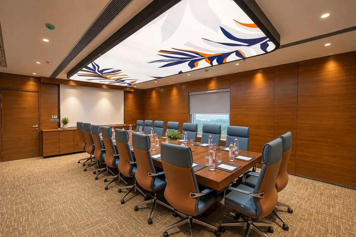 Board Room set for a meeting