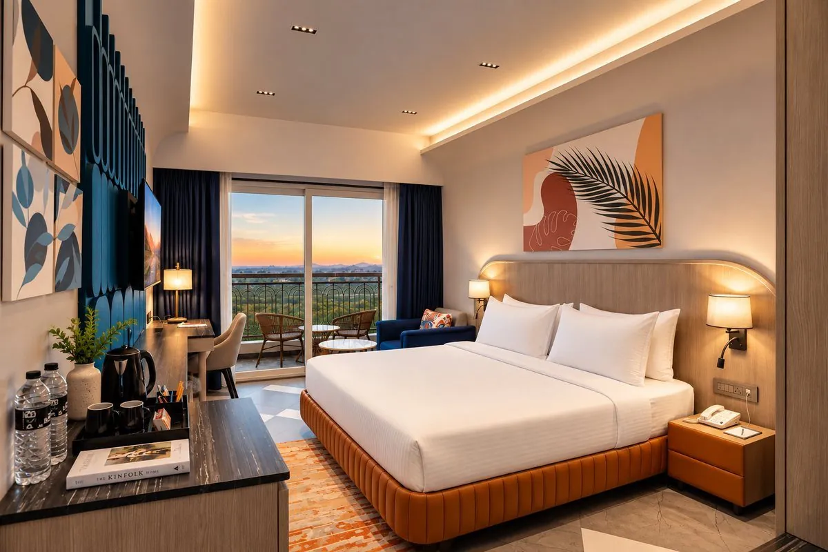 Deluxe Room with a private balcony