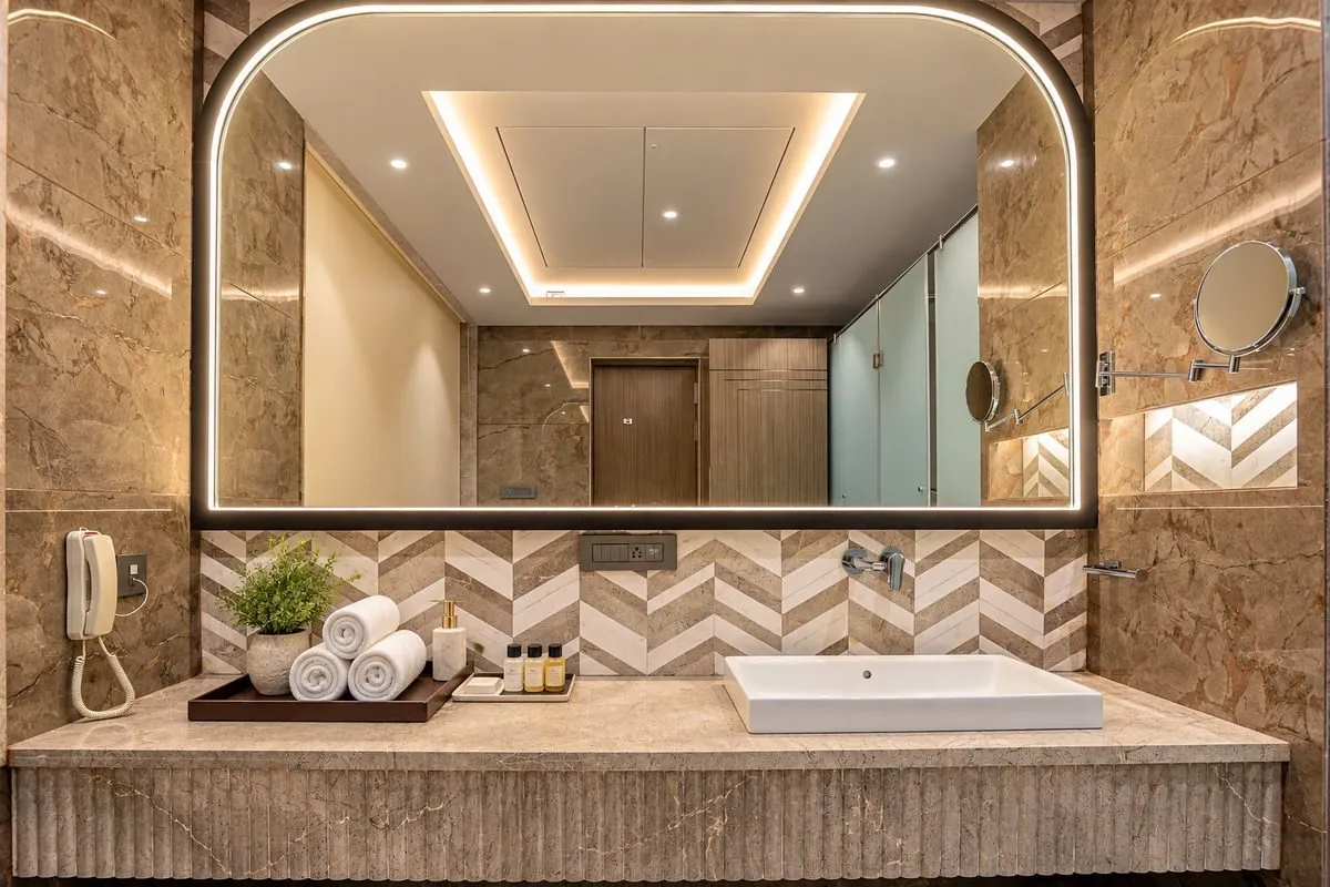 Junior Suite bathroom vanity