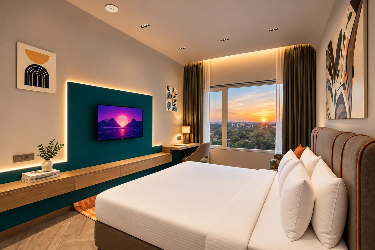 Junior Suite bedroom